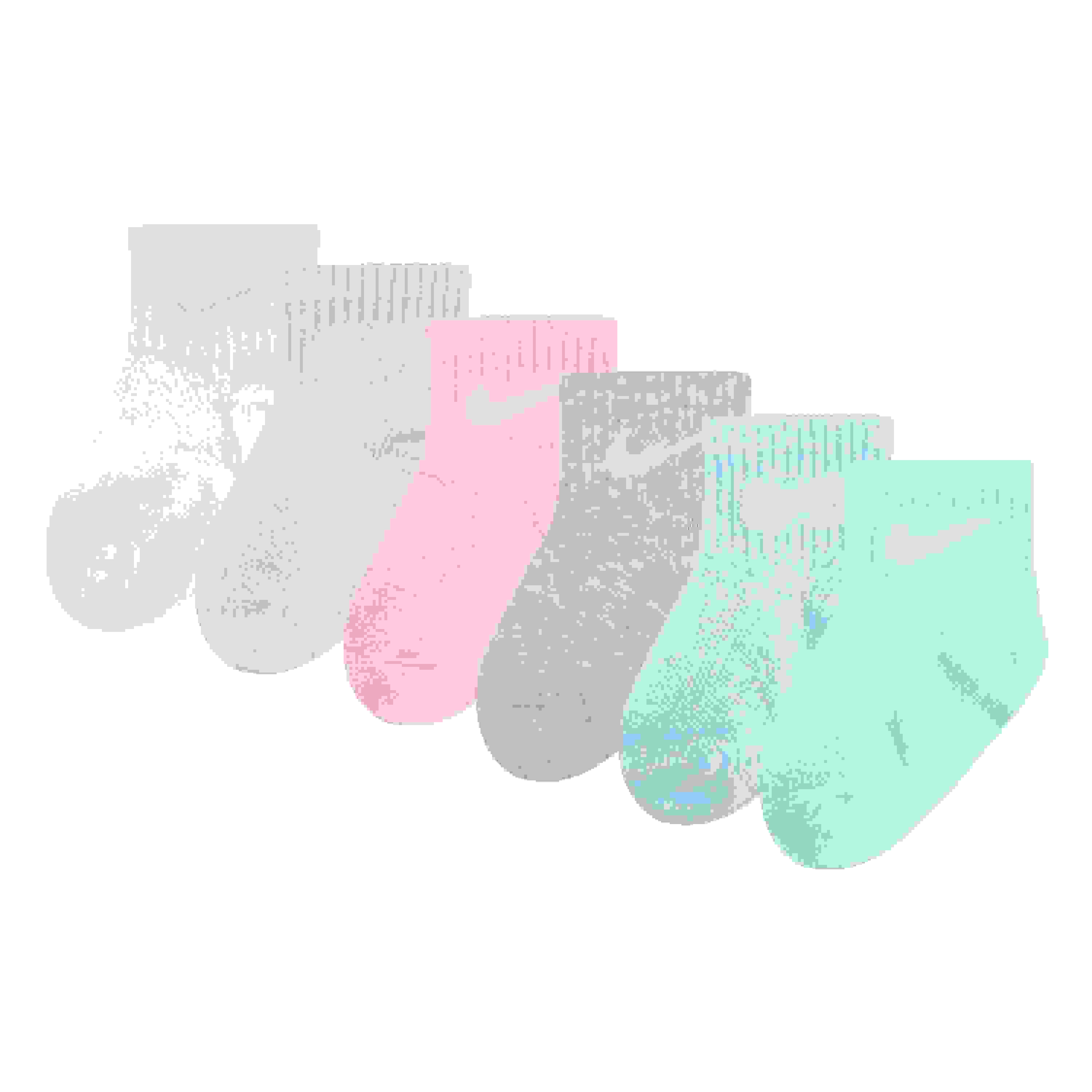 Nike Doll 6-Pack Infant Girls' Ankle Socks